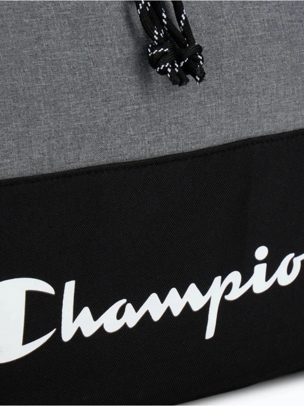 Champion Prologue Duffel Bag - Heather Grey & Black OS NWT